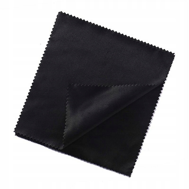 ŚCIERECZKA DO OKULARÓW Mikrofibra okulary CZARNA