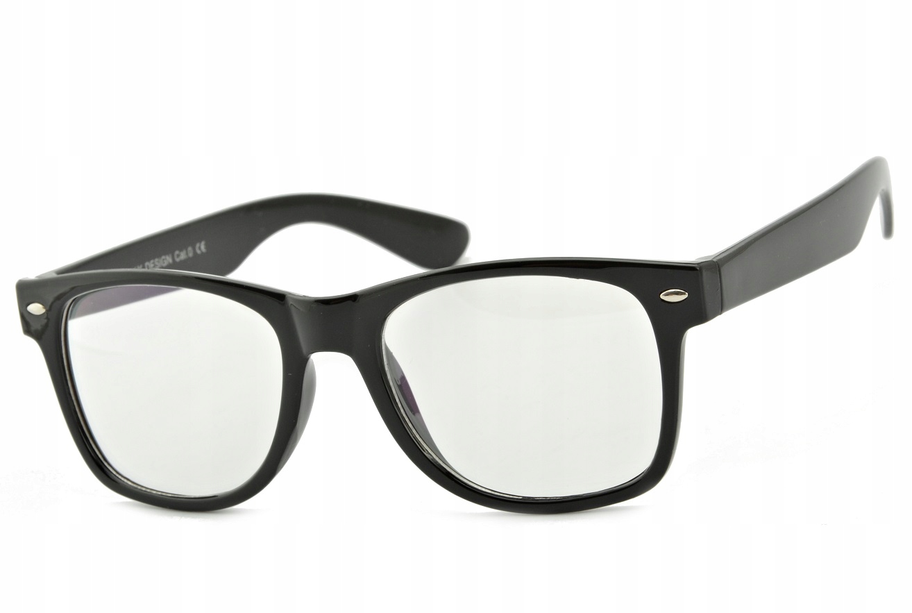 Okulary NERD z Filtrem NIEBIESKIM do EKRANÓW LCD