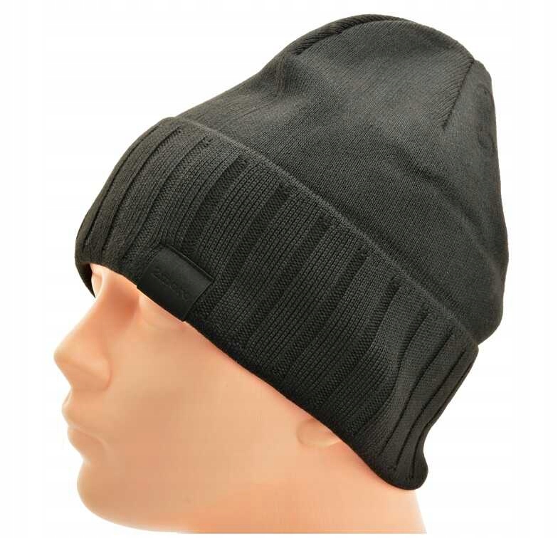 Męska CZAPKA ZIMOWA L/XL Akryl - na zimę - POLAR