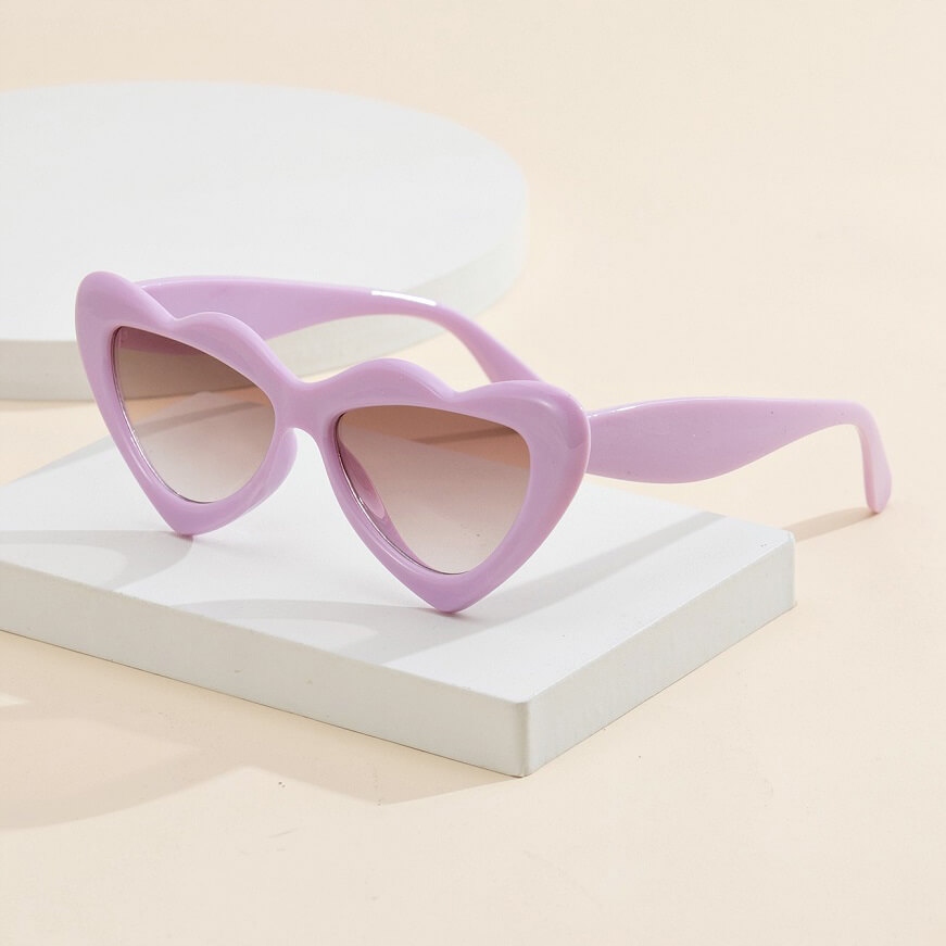 Dziecięce Okulary przeciwsłoneczne SERCE dla DZIEWCZYNKI dzieci + ETUI