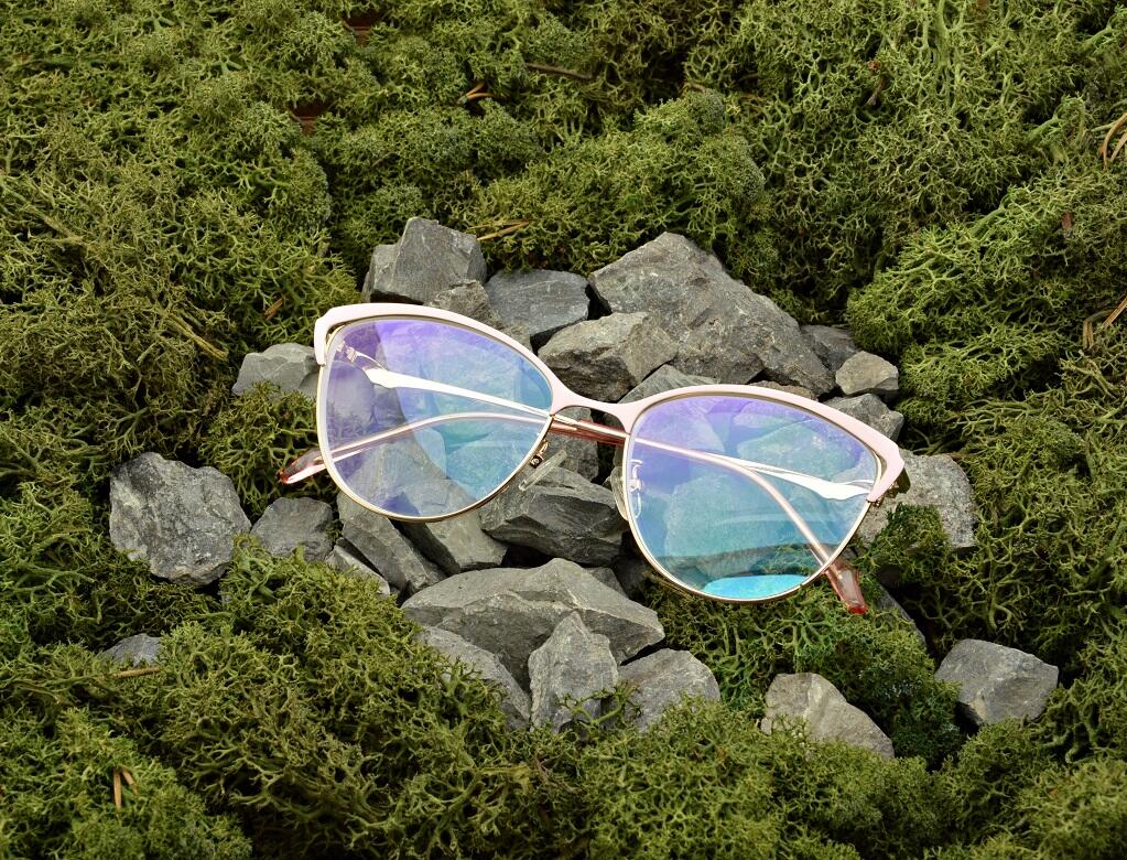 Damskie okulary PLUSY do CZYTANIA +1.00 i Komputera RÓŻ do BLIŻY + GRATISY