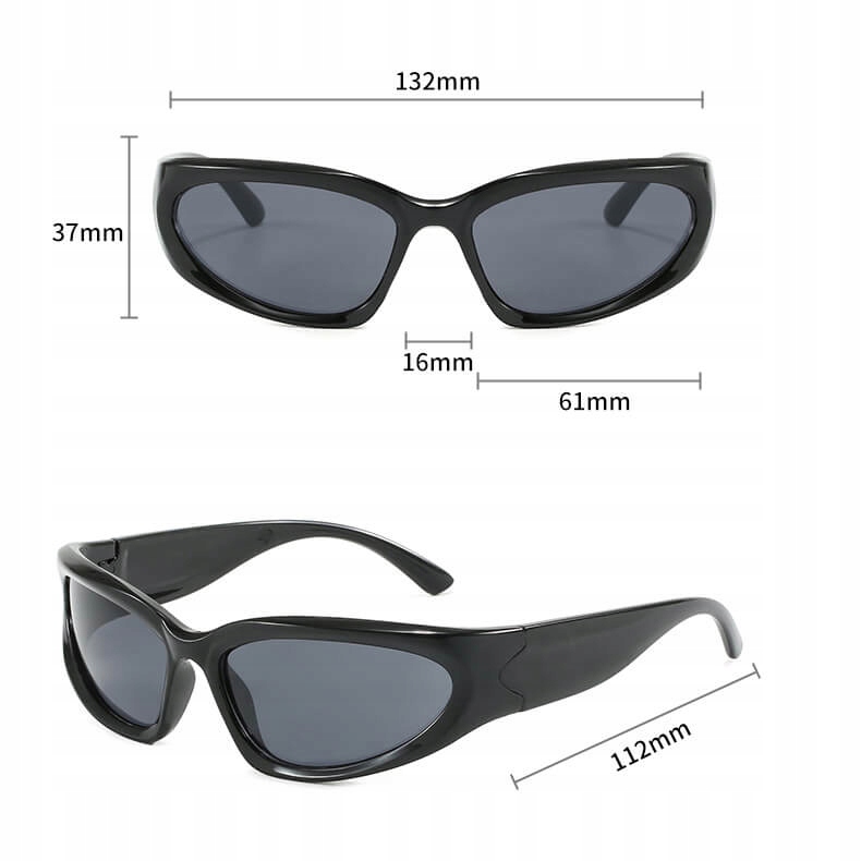 Dziecięce Okulary przeciwsłoneczne sportowe dla dzieci + ETUI