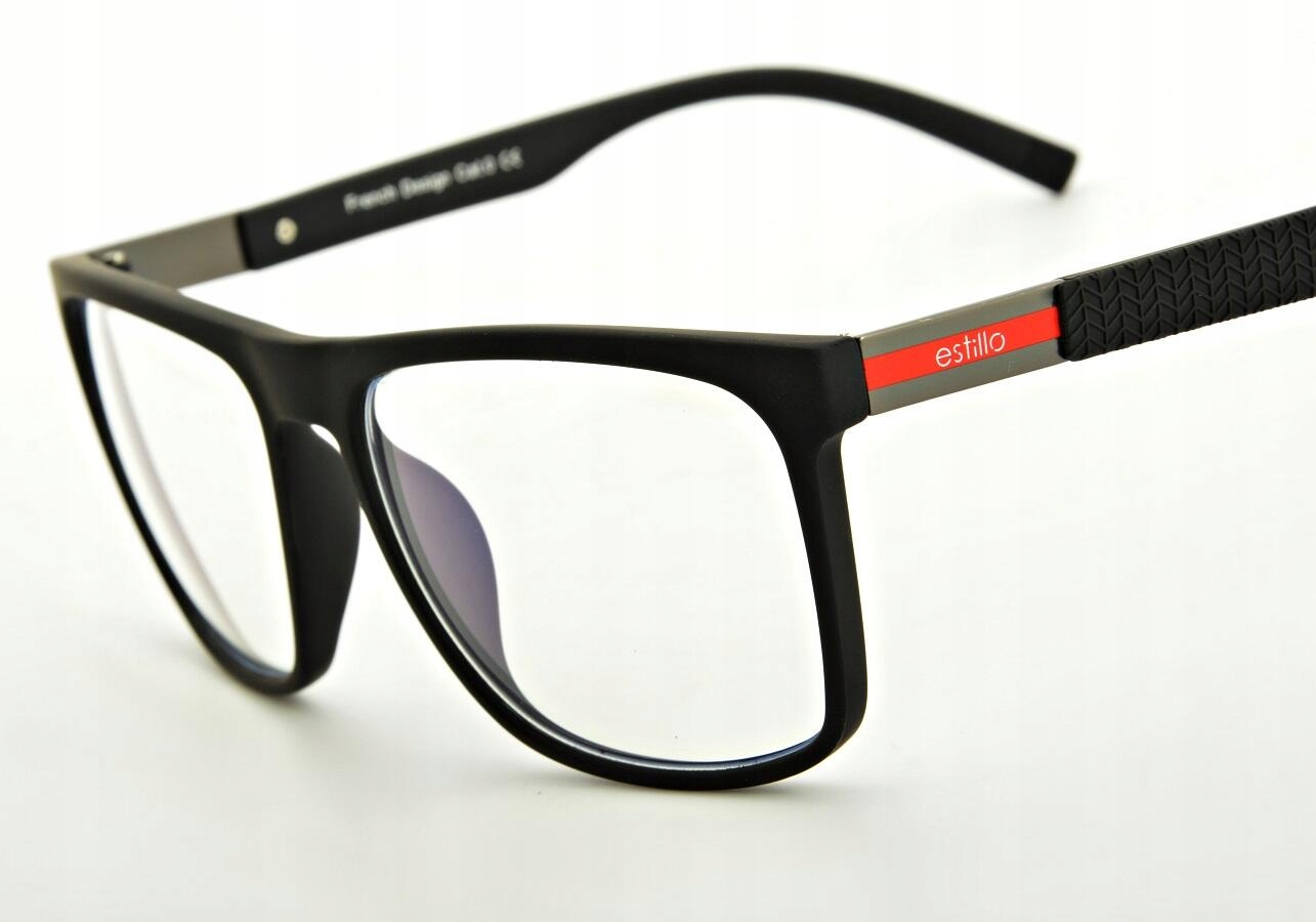 Okulary z Filtrem Niebieskim do Ekranów LCD NERD marki ESTILLO + GRATISY