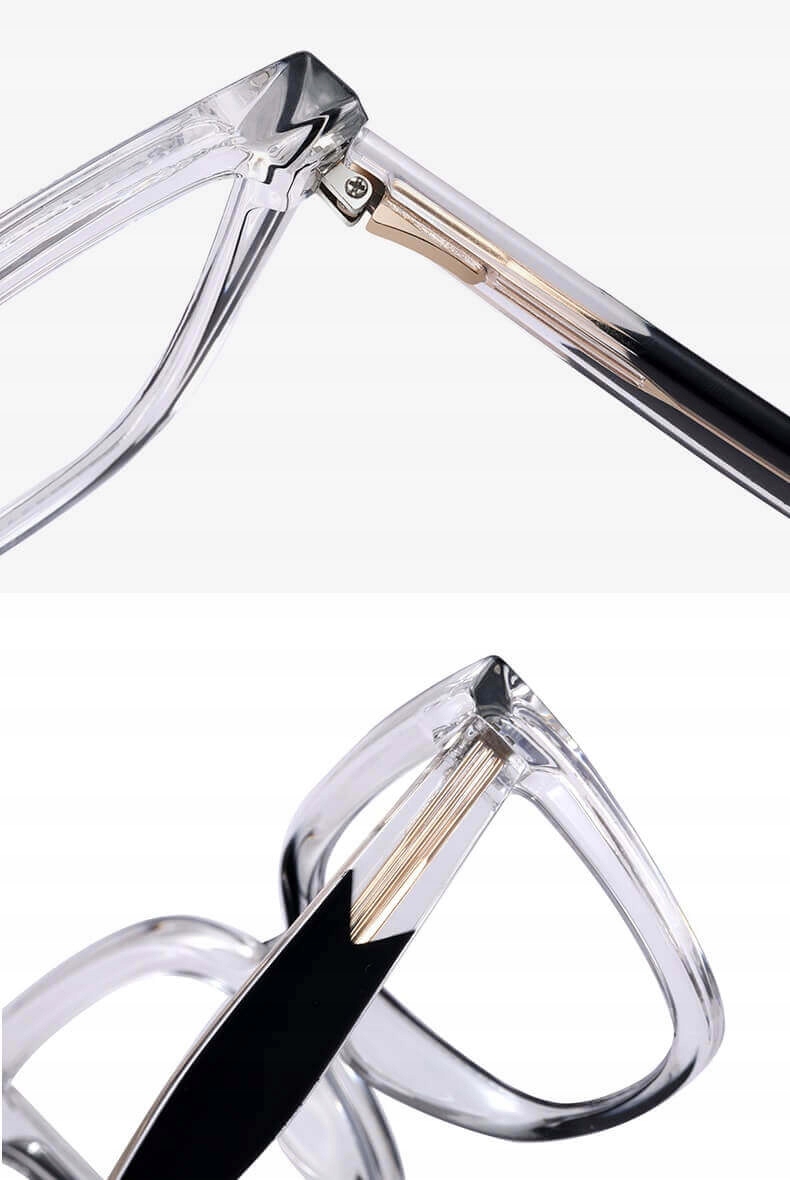 SOLIDNE Damskie Okulary Zerówki do KOMPUTERA Blue Light OPRAWKI Teleskopy