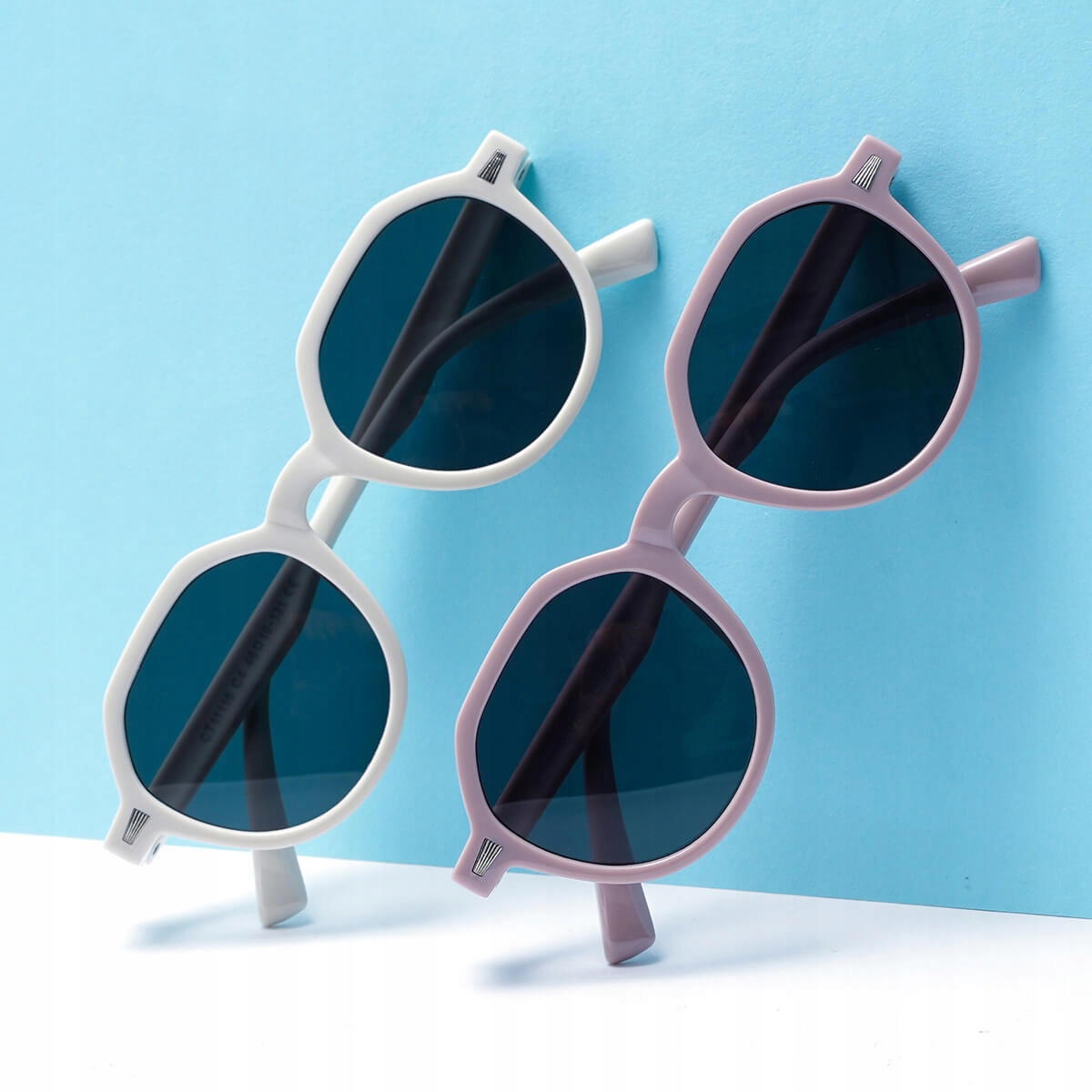 Dziecięce 5-8 lat Okulary przeciwsłoneczne z Polaryzacją dla dzieci BIAŁE