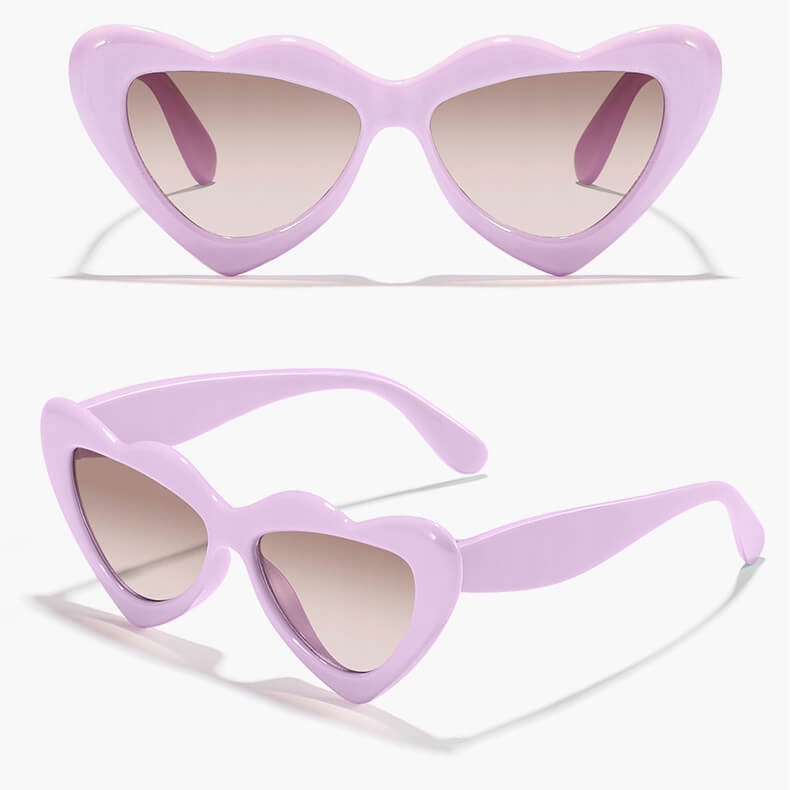 Dziecięce Okulary przeciwsłoneczne SERCE dla DZIEWCZYNKI dzieci + ETUI