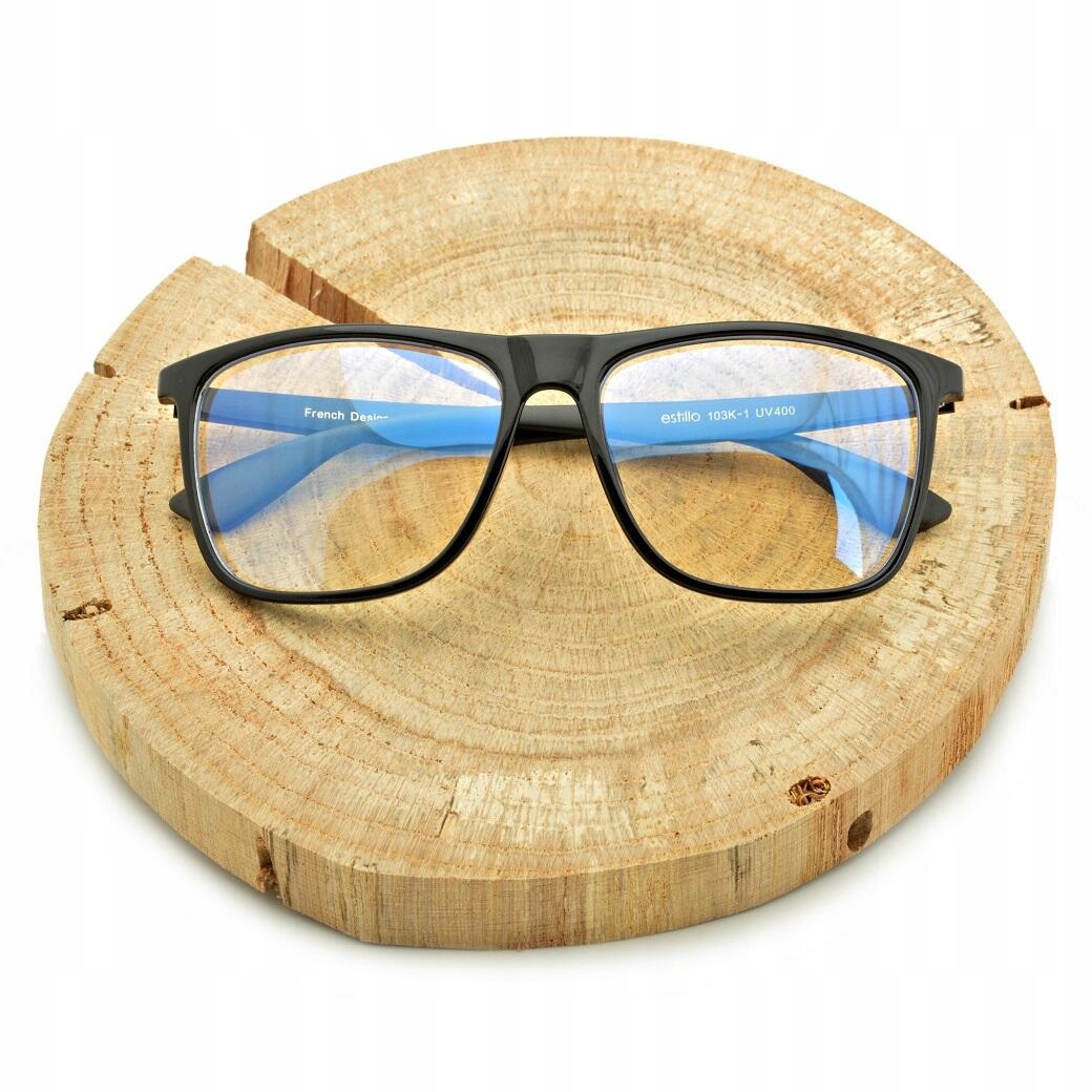 Okulary z Filtrem Niebieskim do Ekranów LCD NERD