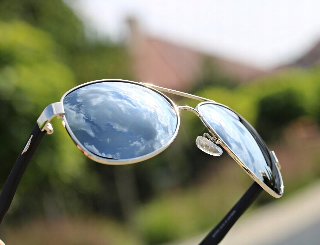 Aviatory Okulary PRZECIWSŁONECZNE Polaryzacyjne UV marki ESTILLO + GRATISY