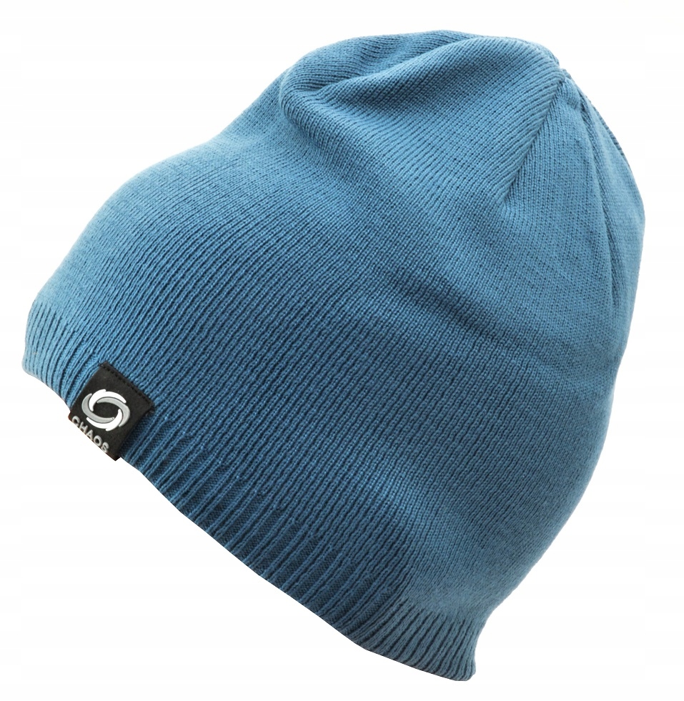 Męska CZAPKA ZIMOWA L/XL Akryl - na zimę GRAFITOWA