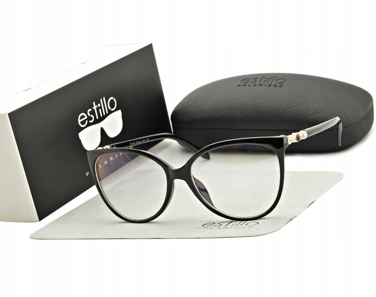 Okulary z Filtrem Niebieskim do Ekranów LCD kocie