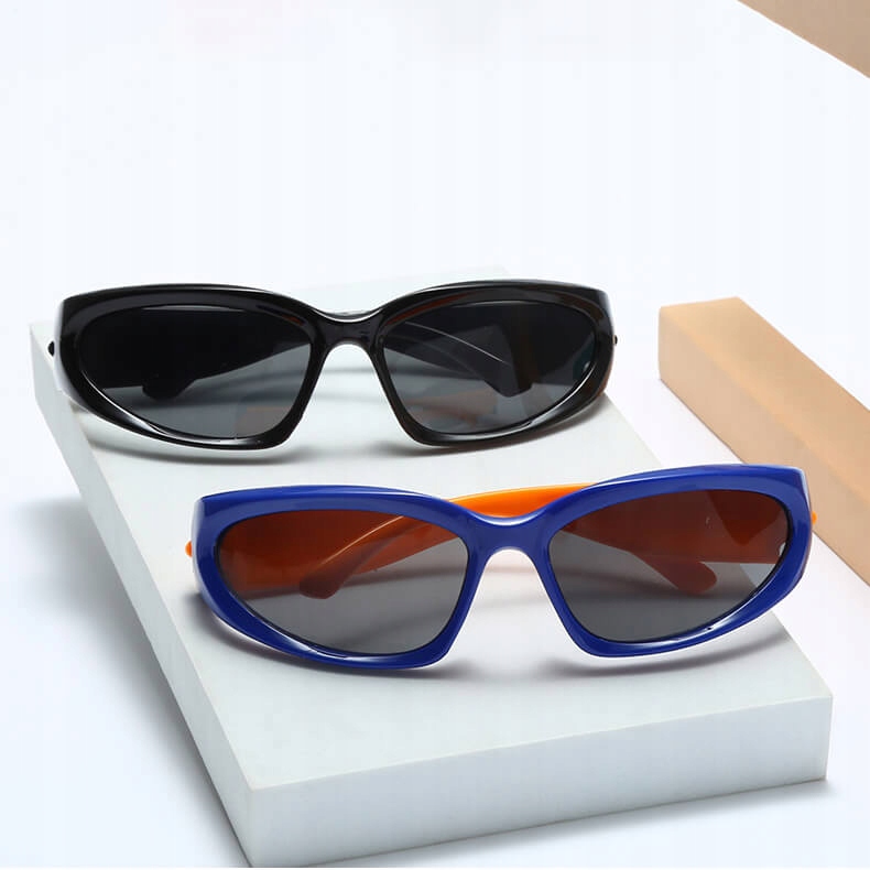 Dziecięce Okulary przeciwsłoneczne sportowe dla dzieci + ETUI