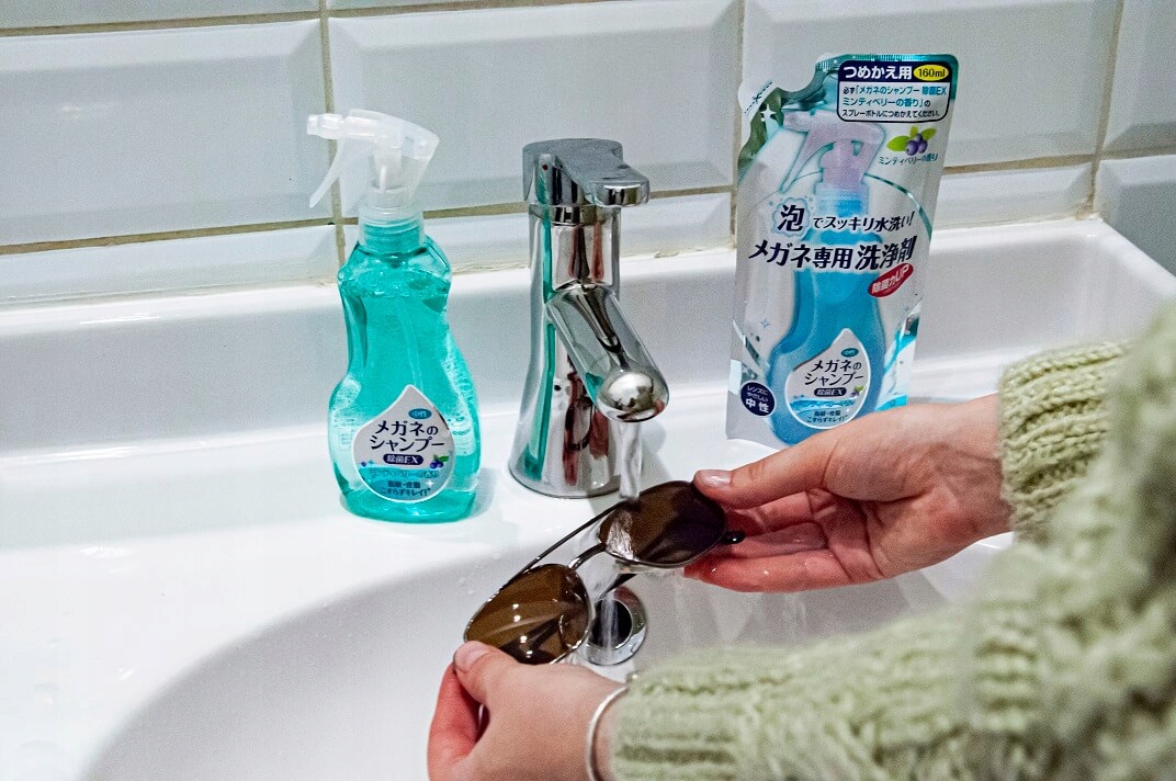 OPAKOWANIE UZUPEŁNIAJĄCE Japoński SZAMPON DO OKULARÓW Mięta-Jagoda 160ml