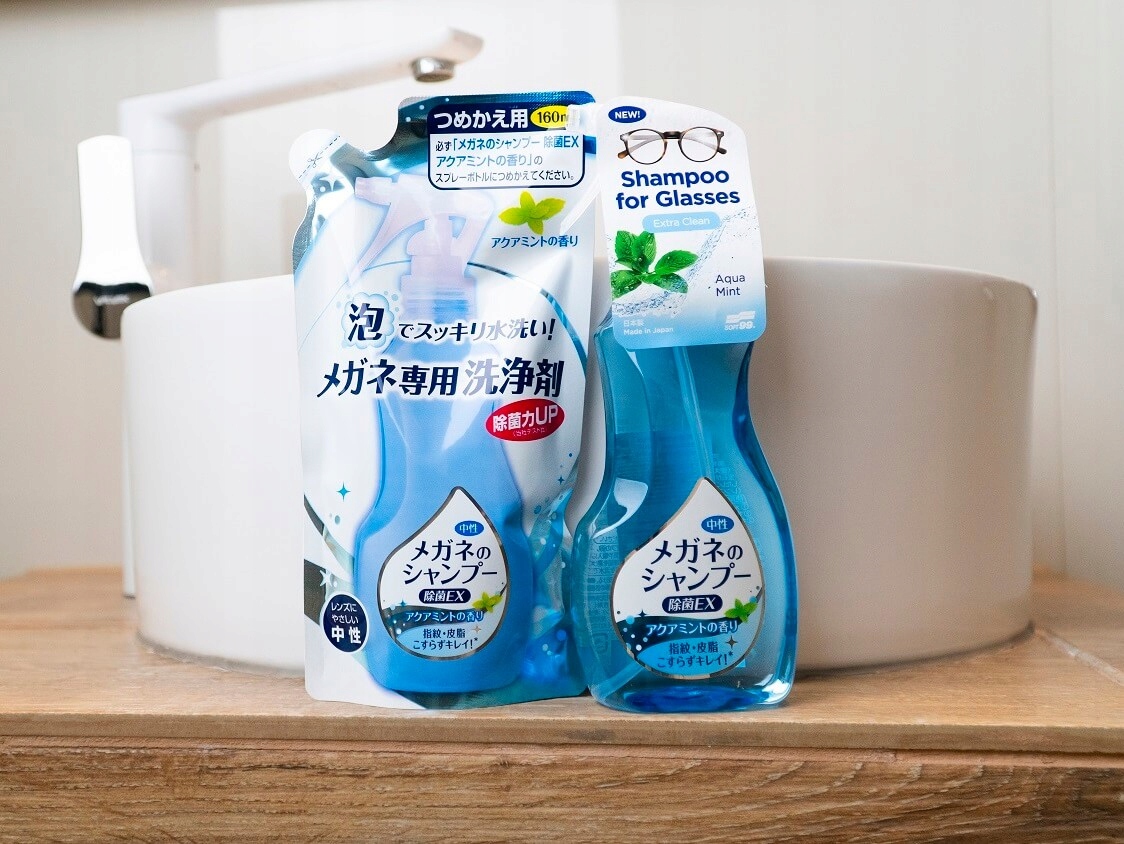 OPAKOWANIE UZUPEŁNIAJĄCE Japoński SZAMPON DO OKULARÓW Mięta-Jagoda 160ml