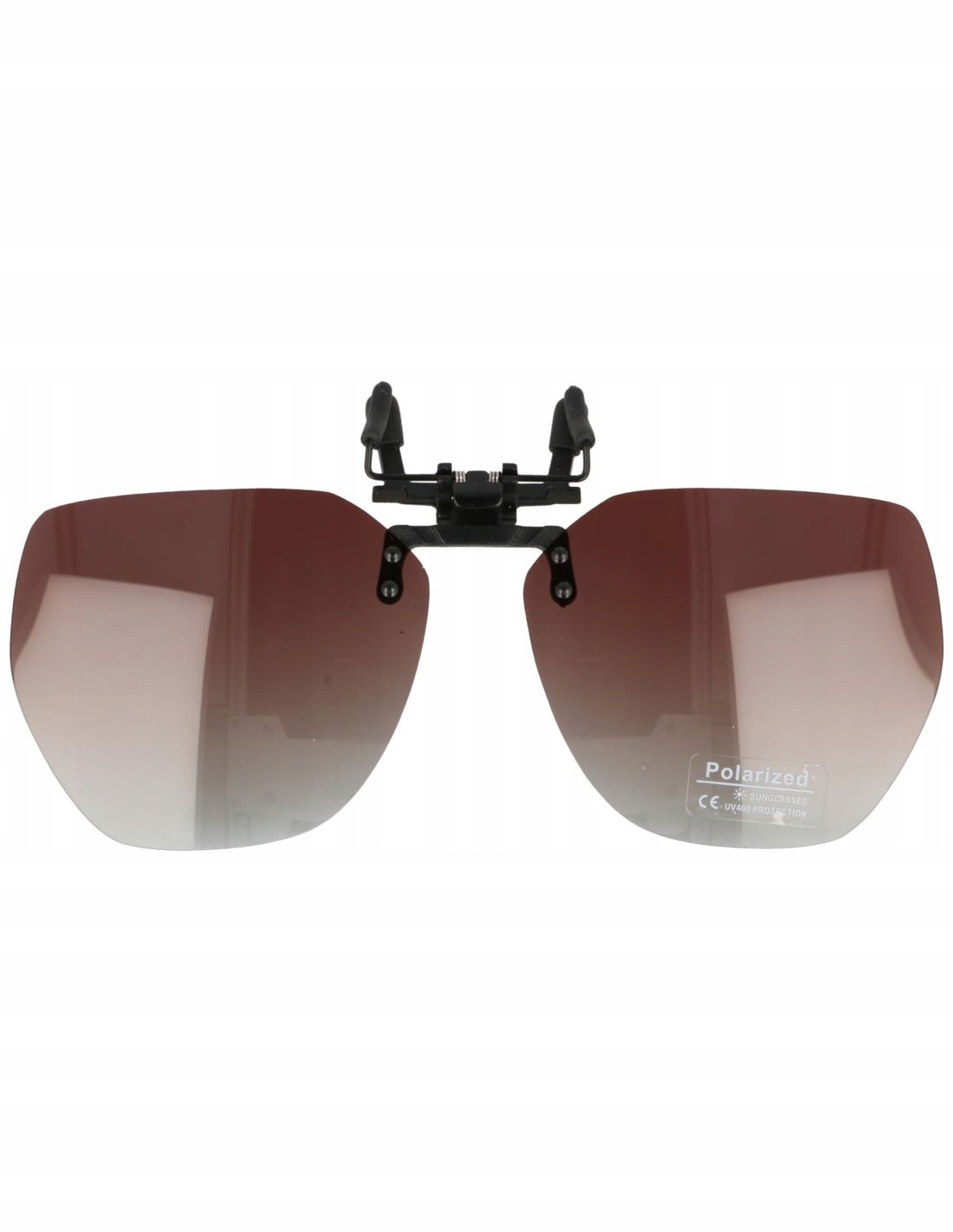 NAKŁADKI POLARYZACYJNE NA OKULARY KOREKCYJNE Klips PRZECIWSŁONECZNE UV400