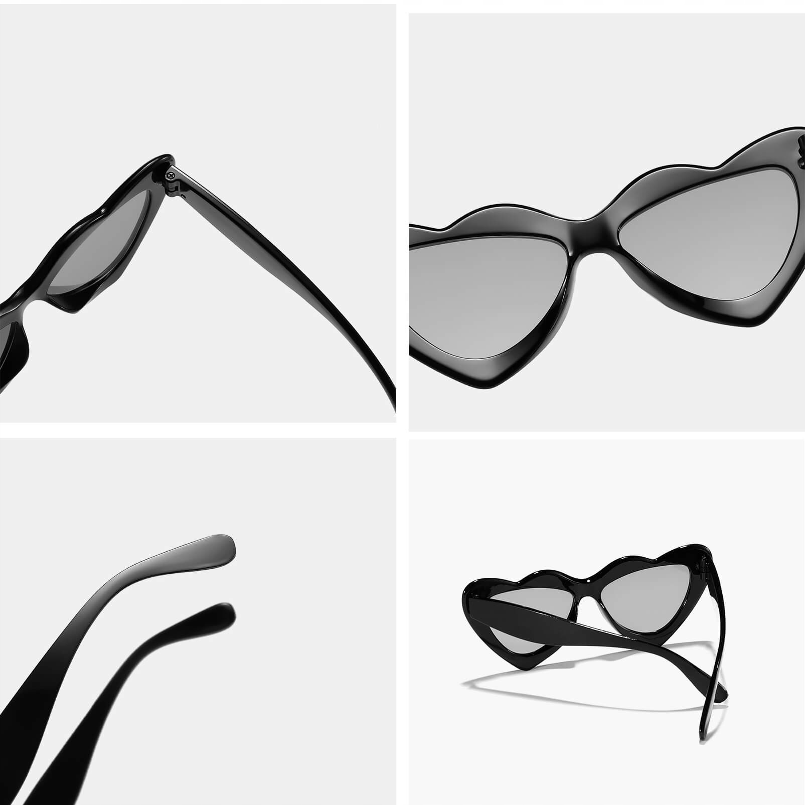 Dziecięce Okulary przeciwsłoneczne SERCE dla DZIEWCZYNKI dzieci + ETUI