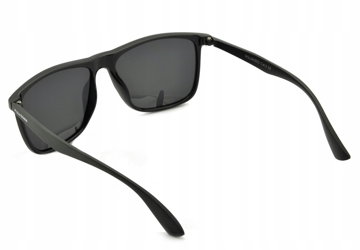 Okulary PRZECIWSŁONECZNE Nerd POLARYZACYJNE czarne