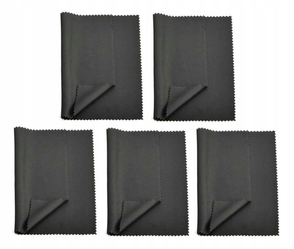 5x ŚCIERECZKA DO OKULARÓW Mikrofibra na okulary