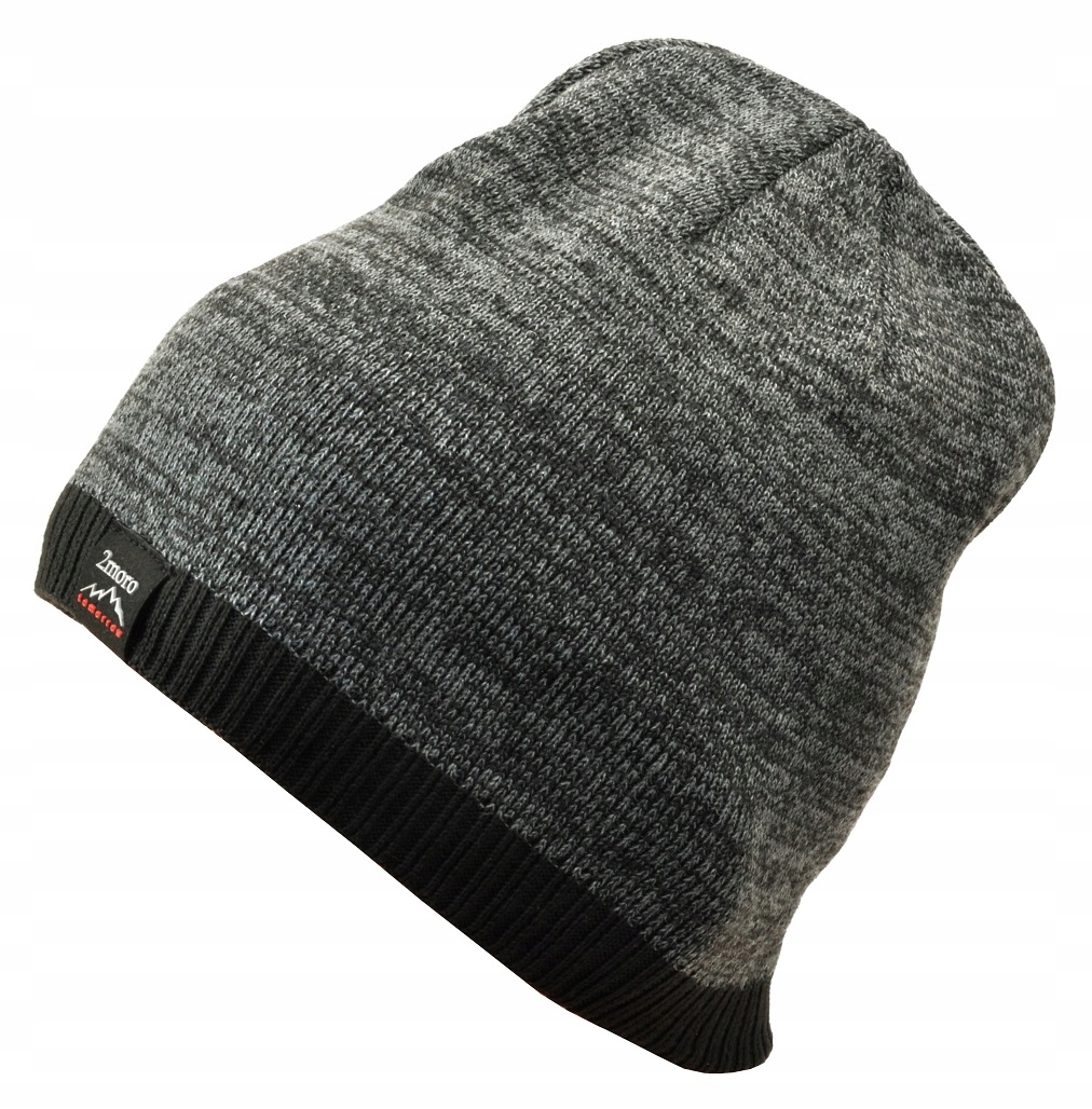 Męska CZAPKA ZIMOWA L/XL Akryl - na zimę - POLAR