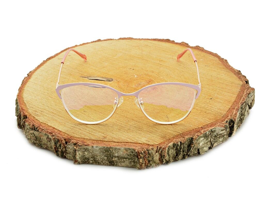 Damskie okulary PLUSY do CZYTANIA +1.00 i Komputera RÓŻ do BLIŻY + GRATISY