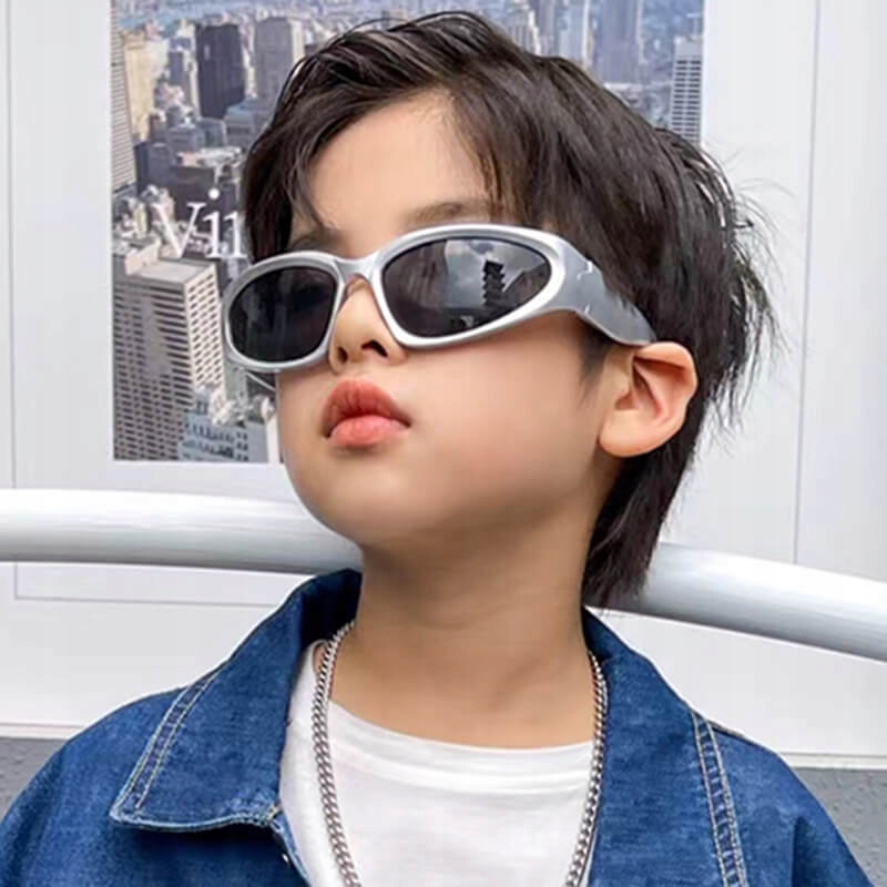 Dziecięce Okulary przeciwsłoneczne sportowe dla dzieci + ETUI