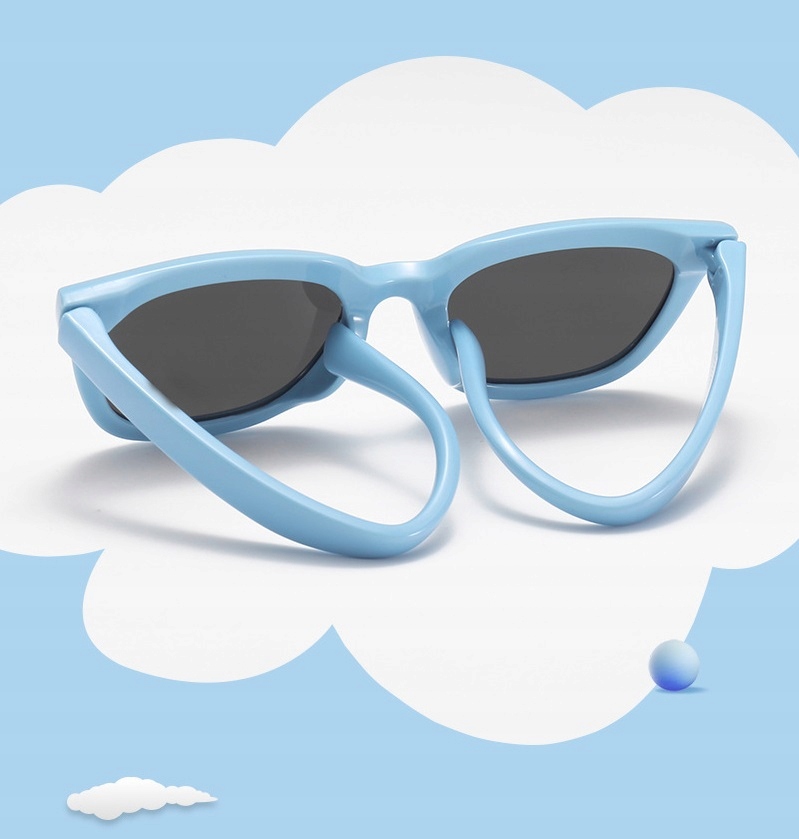 Dziecięce 5-9 lat Okulary przeciwsłoneczne z Polaryzacją dla dzieci BEŻOWE