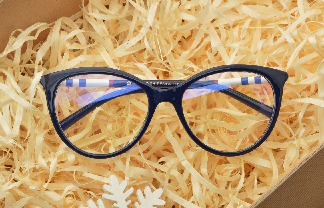 Okulary KOCIE z Filtrem NIEBIESKIM do EKRANÓW LCD