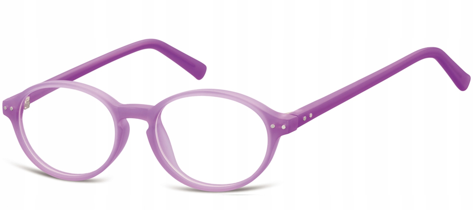 Okulary OPRAWKI LENONKI dziecięce ZERÓWKI mat