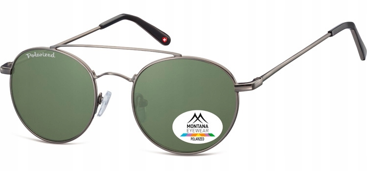 LENONKI Męskie Damskie POLARYZACJA Okulary Złote PRZECIWSŁONECZNE UV400