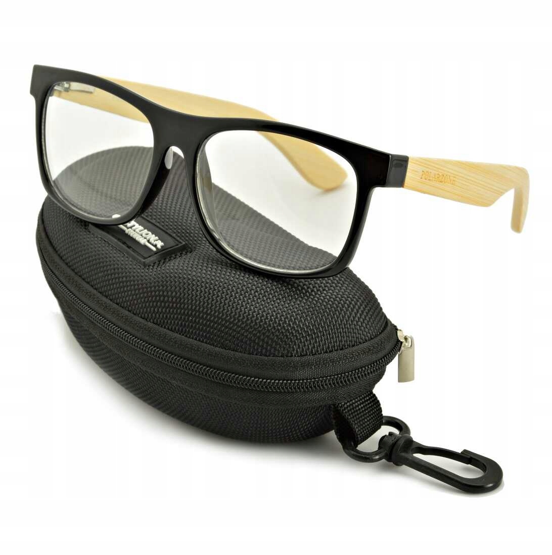 Okulary Nerd Antyrefleks korekcyjne Zerówki Flex