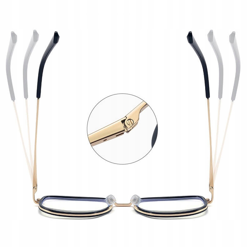 SOLIDNE Damskie Okulary Zerówki do KOMPUTERA Blue Light OPRAWKI Teleskopy