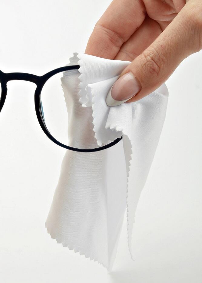 Biała ŚCIERECZKA do Monitorów Okularów Mikrofibra