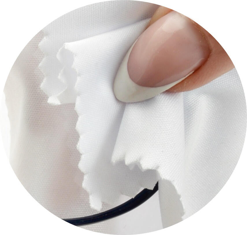 Biała ŚCIERECZKA do Monitorów Okularów Mikrofibra