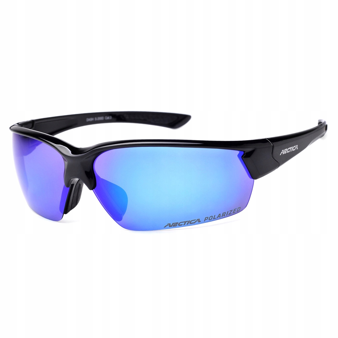 Okulary Przeciwsłoneczne POLARYZACYJNE sportowe ARCTICA S-200D BLACK/BLUE