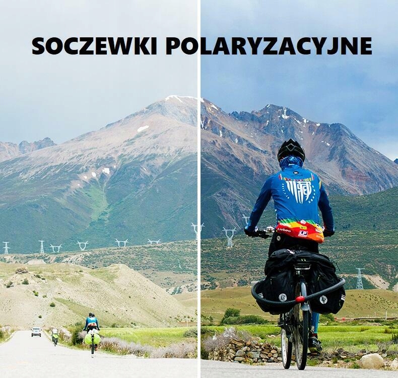 ROWEROWE Okulary PRZECIWSŁONECZNE Polaryzacyjne