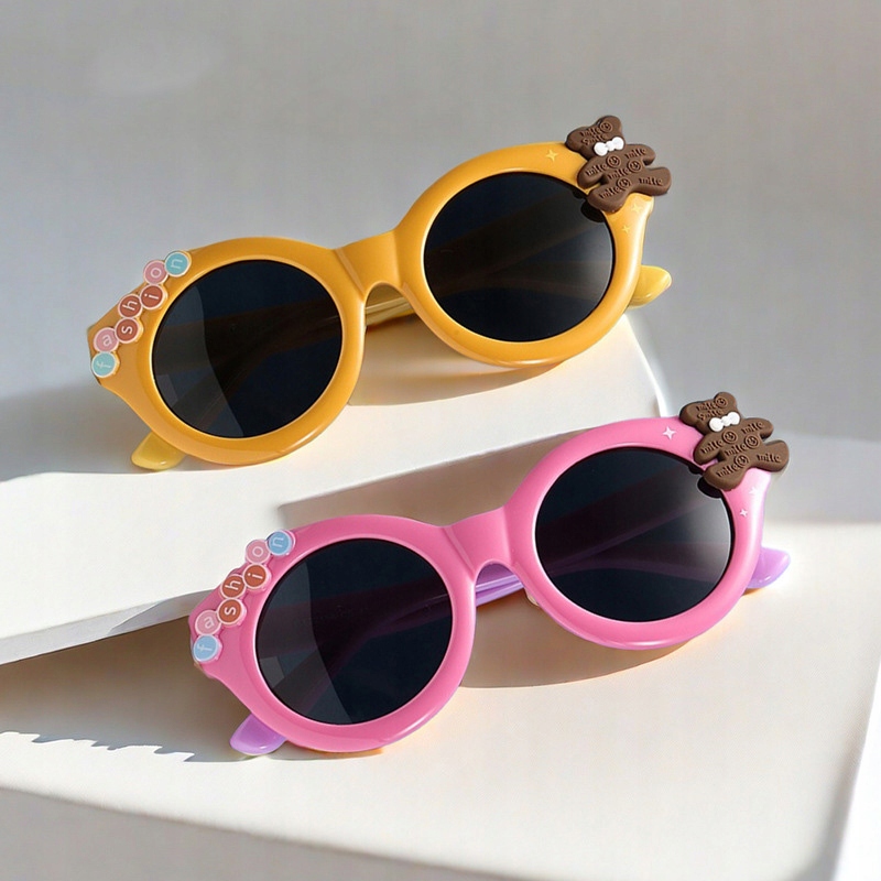 Dziecięce 3-6 lat gumowe Okulary przeciwsłoneczne UV z Polaryzacją Dzieci