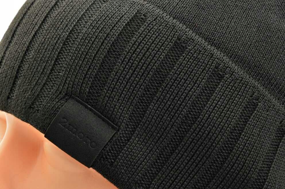 Męska CZAPKA ZIMOWA L/XL Akryl - na zimę - POLAREM