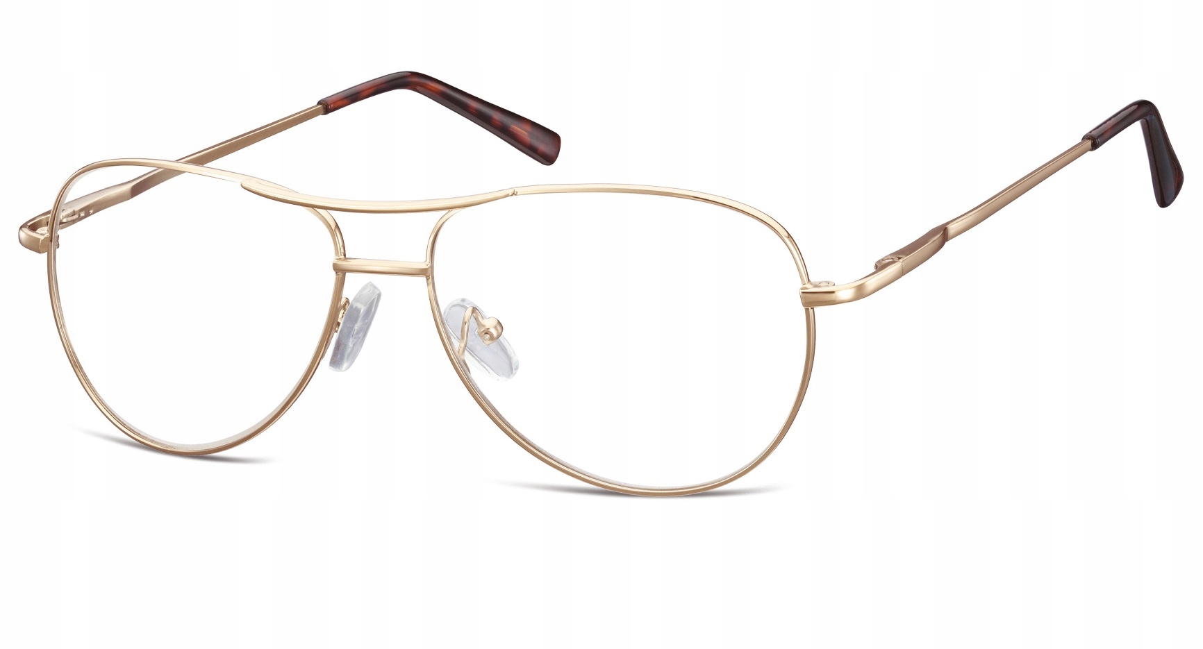 Okulary dziecięce PILOTKI ZERÓWKI FLEX korekcyjne