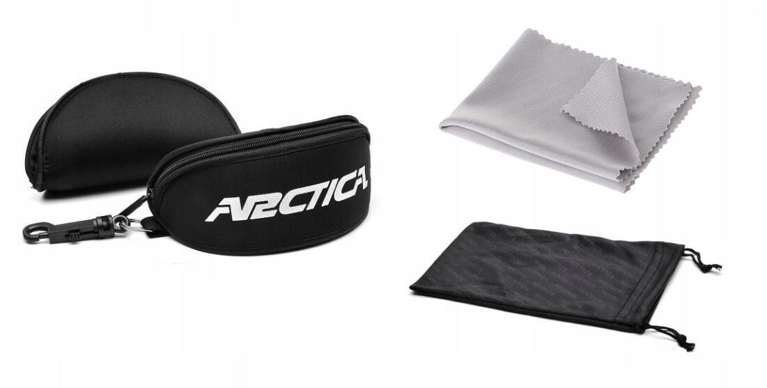 Okulary Przeciwsłoneczne POLARYZACYJNE sportowe ARCTICA S-200D BLACK/BLUE