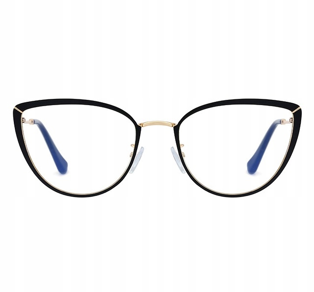 Damskie OKULARY ZERÓWKI Z FILTREM BLUE LIGHT DO KOMPUTERA Oprawki OCHRONNE