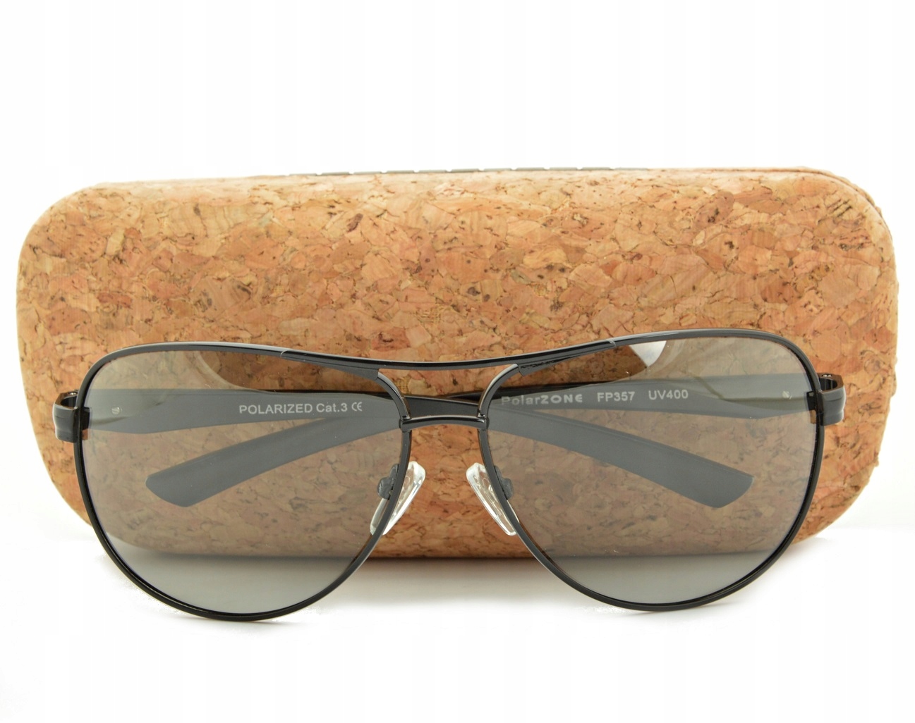 Okulary POLARYZACYJNE FOTOCHROM Pilotki Aviatory PRZECIWSŁONECZNE UV400 Męs