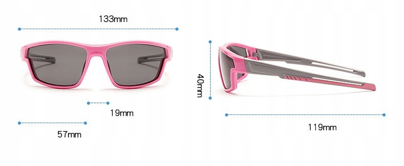 Dziecięce 5-9 lat Okulary przeciwsłoneczne z Polaryzacją dla dzieci BLUE