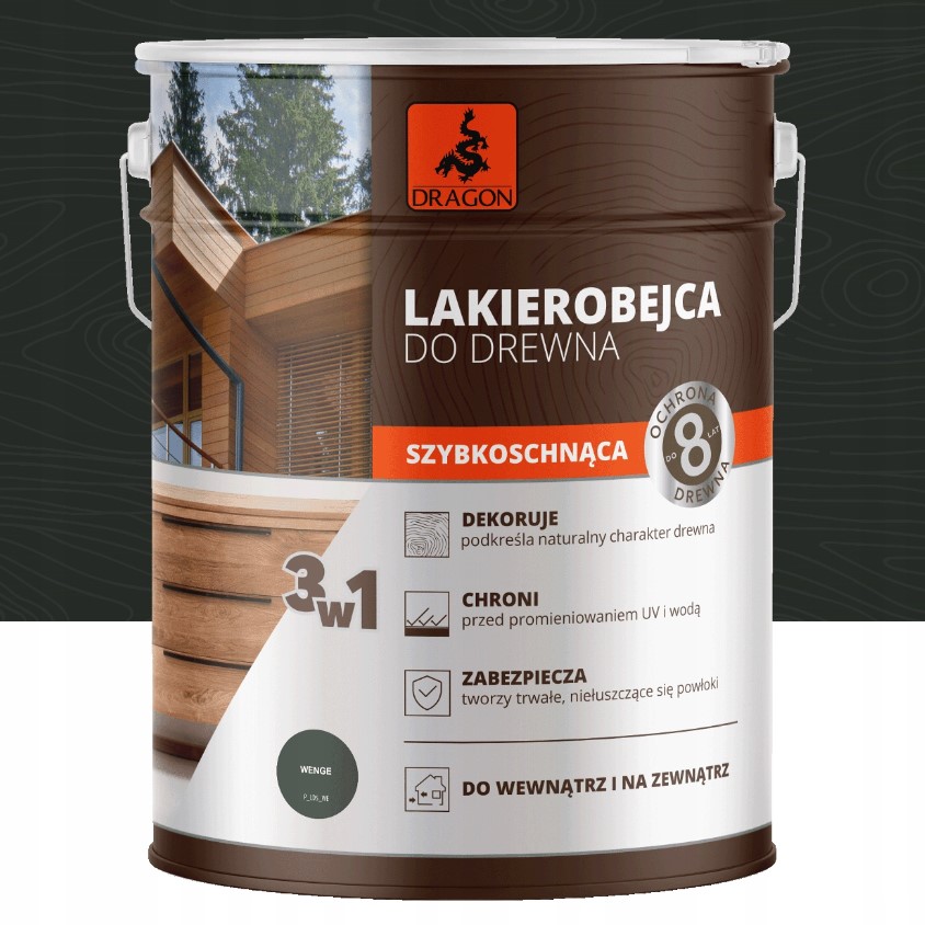 Lakierobejca do drewna Wenge
