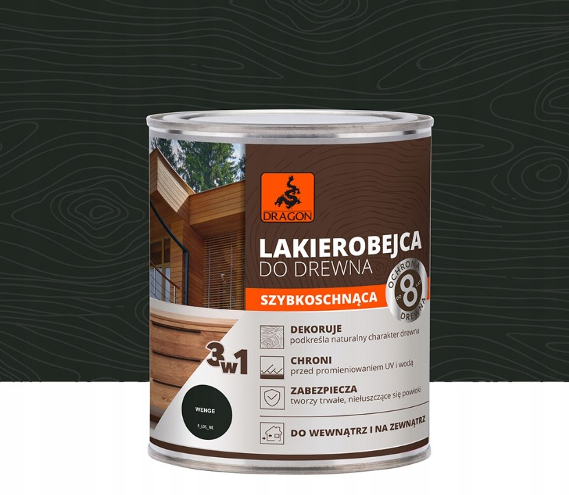 Lakierobejca do drewna Wenge