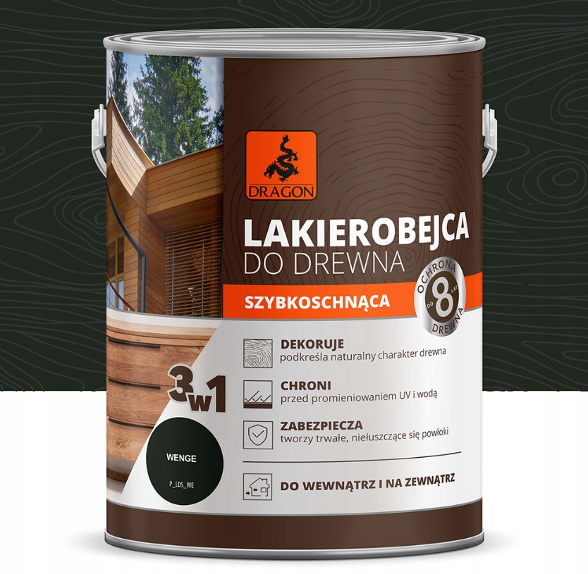 Lakierobejca do drewna Wenge