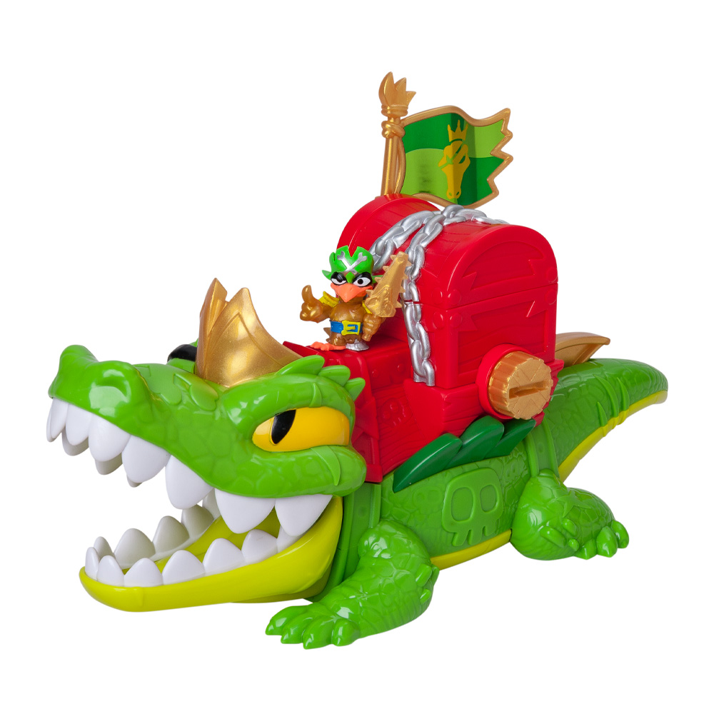 Figurina set Piratix King Croc, 1 crocodil, 1 figurina Captain