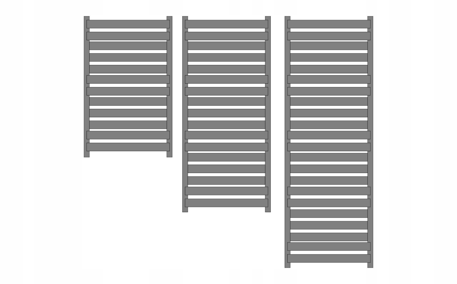 Grzejnik PANDORA SPECIAL 1470x440 ANTRACYT