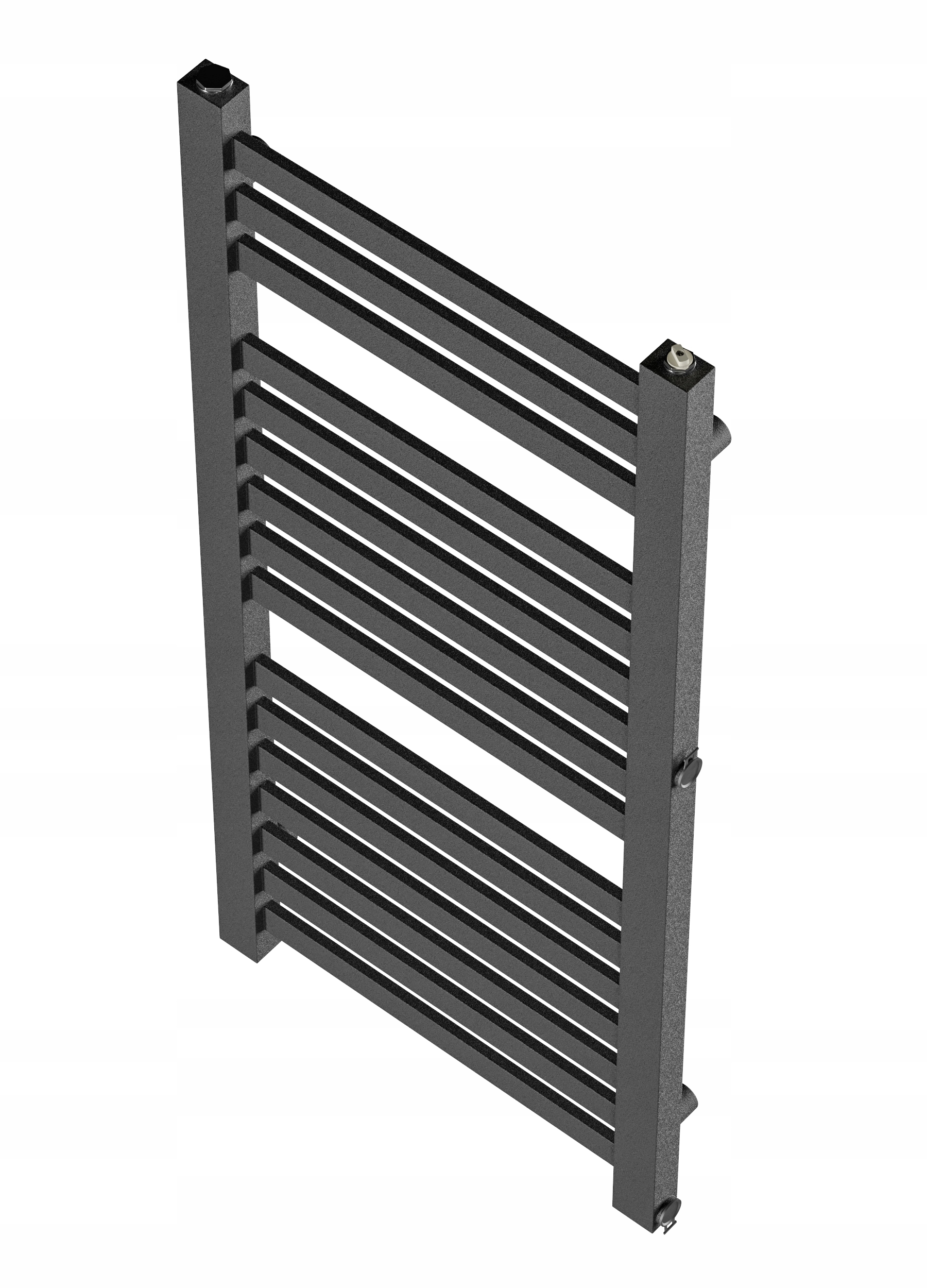 Grzejnik łazienkowy MultiPRO 950x440 CZARNY STR