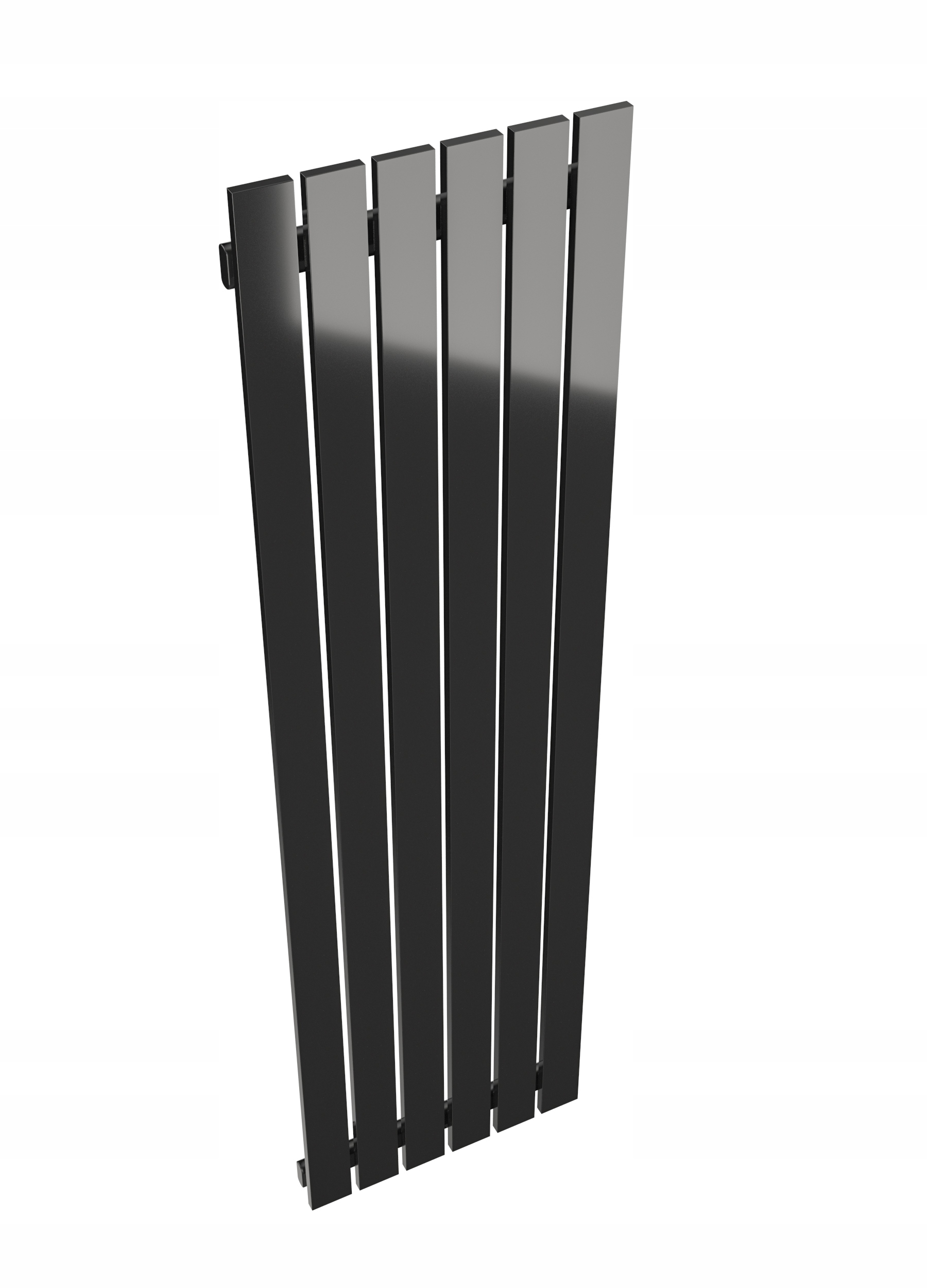Grzejnik dekoracyjny 140x45 BELLO-Czarny połysk