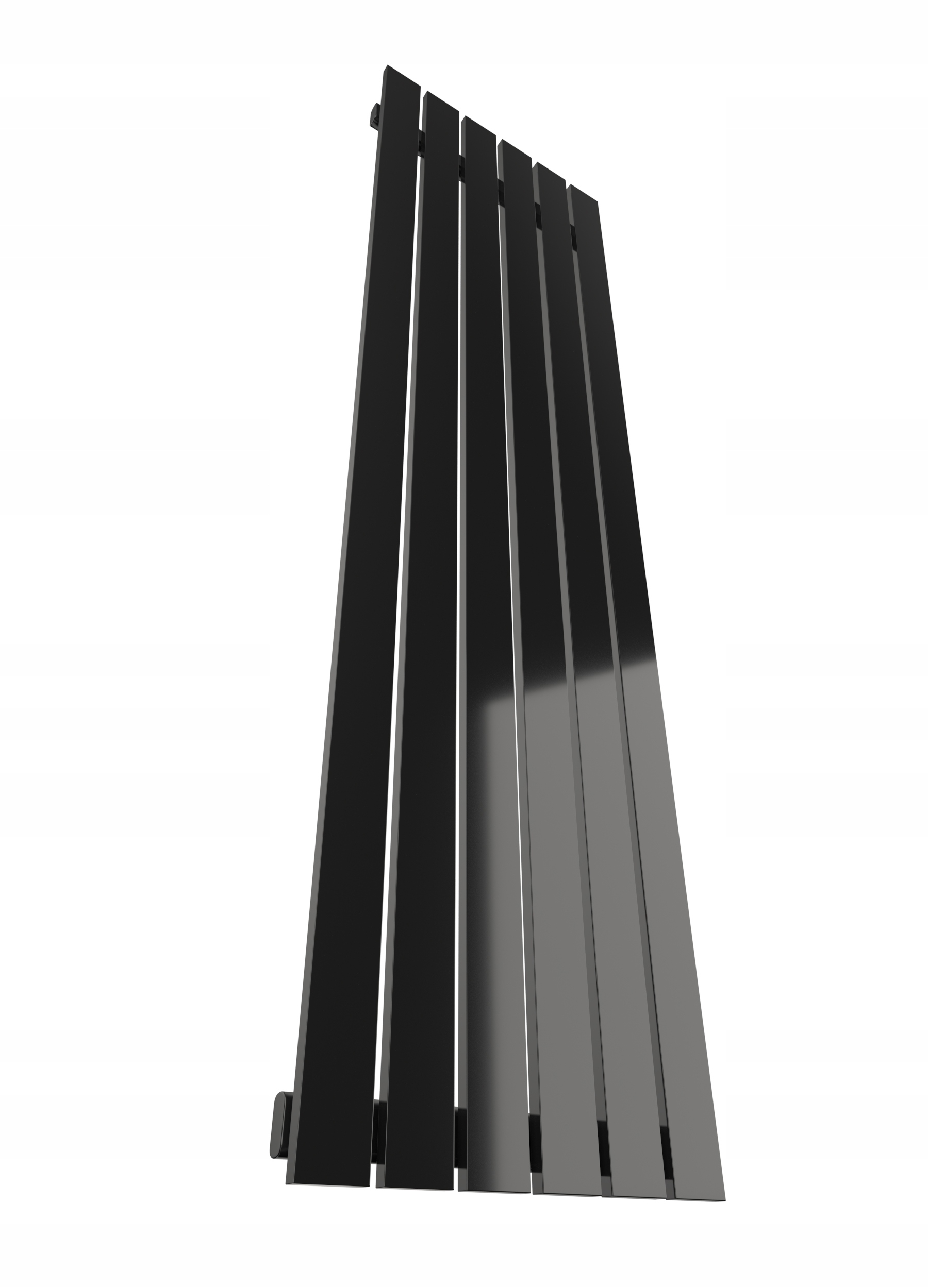 Grzejnik dekoracyjny 140x45 BELLO-Czarny połysk