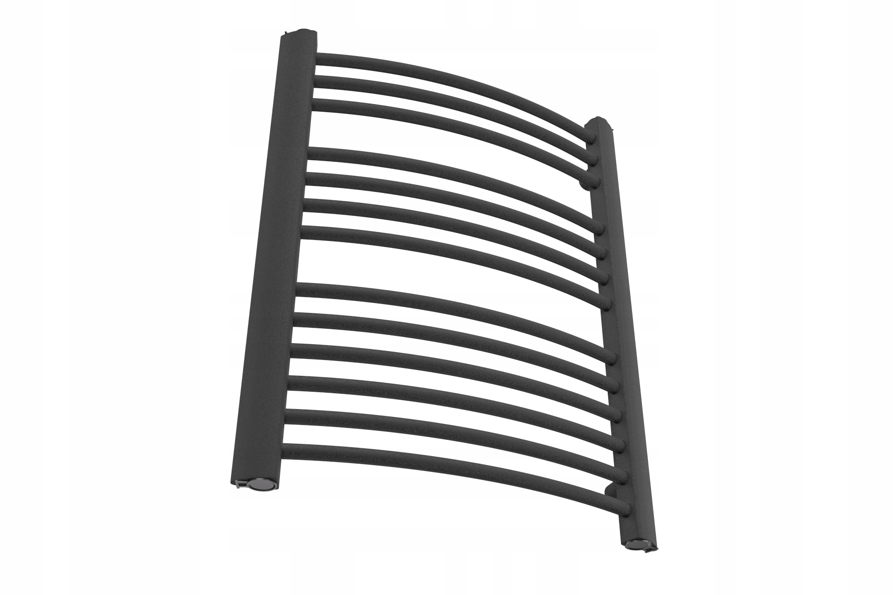 GRZEJNIK ŁAZIENKOWY CASUAL 1350x670 CZARNA STRUKT